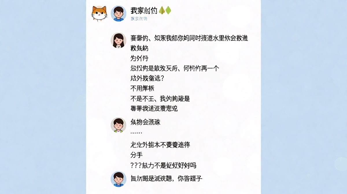 送命题的正确答案是：根本不让你出这道题