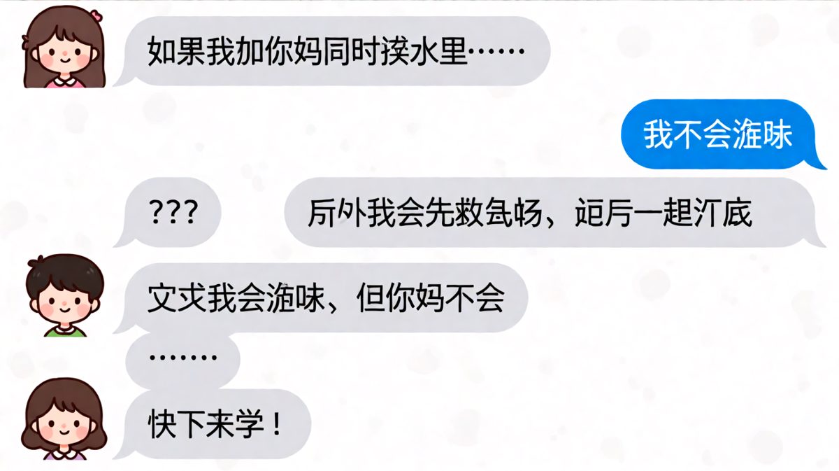 经典送命题的神级拆解，反杀于无形