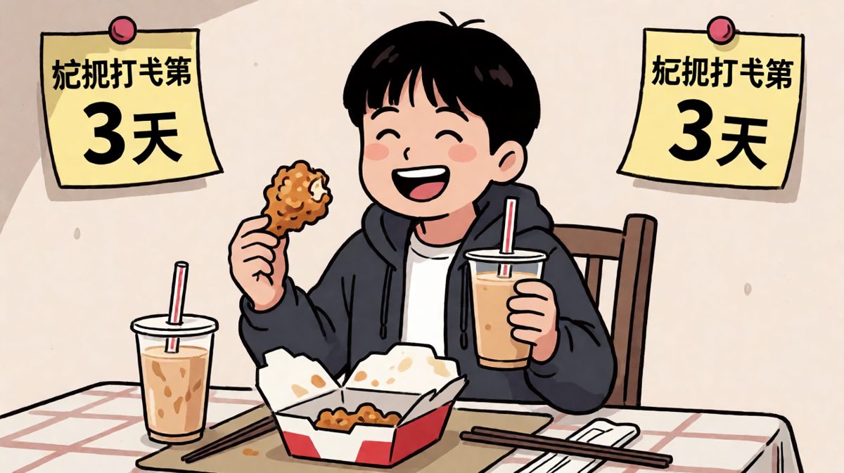 第三天：这炸鸡好像也没那么可怕……