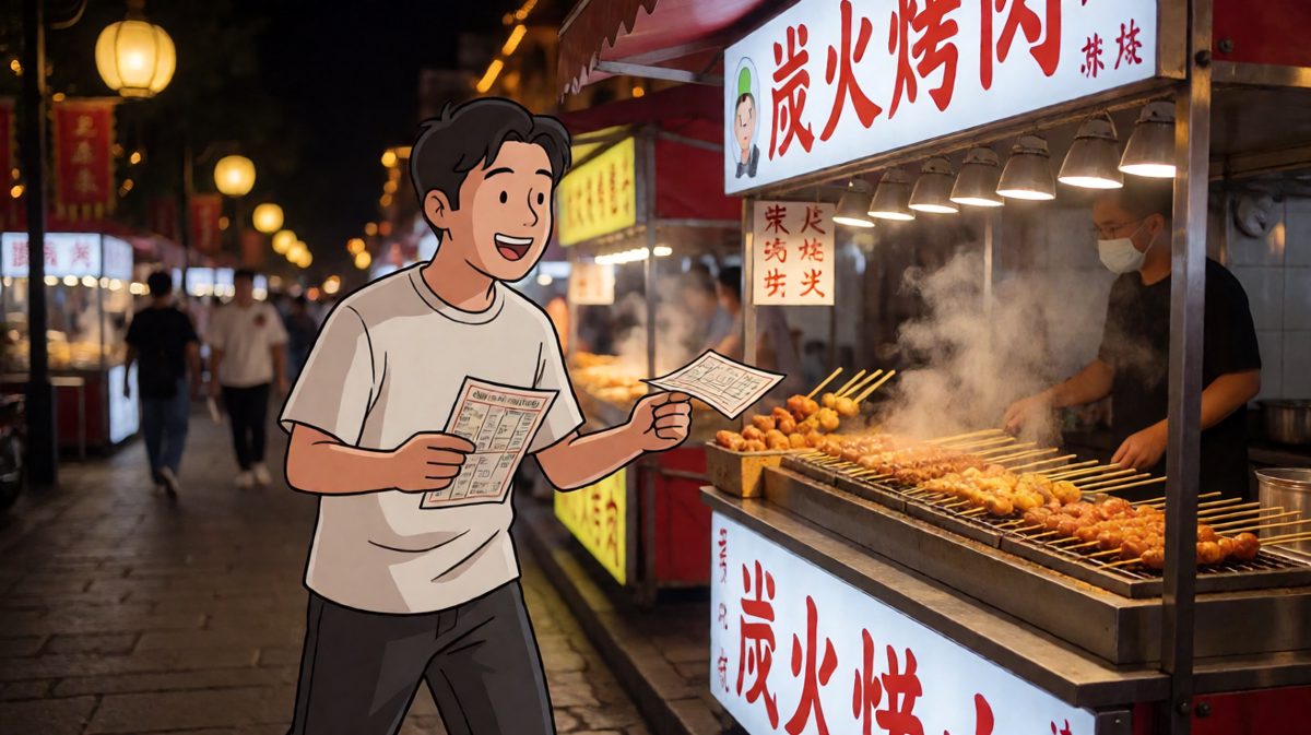 晚上路过烧烤摊彻底破防。