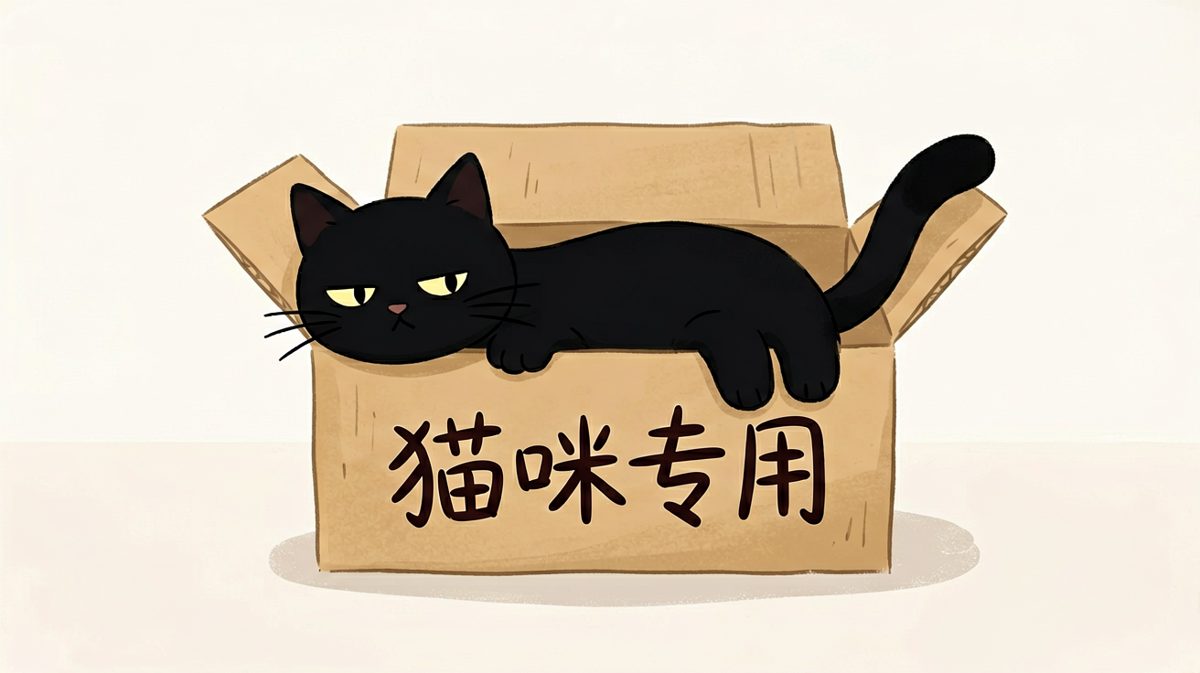 只要我想躺，没有我进不去的箱子！