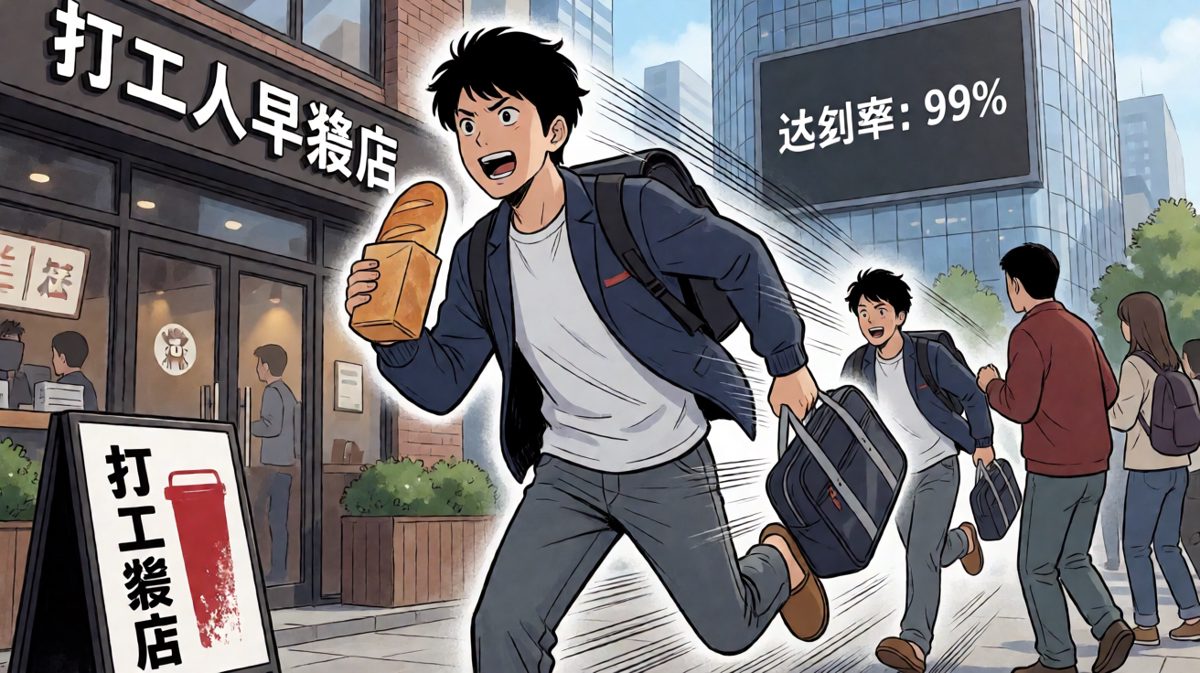 疯狂赶路，一路狼狈