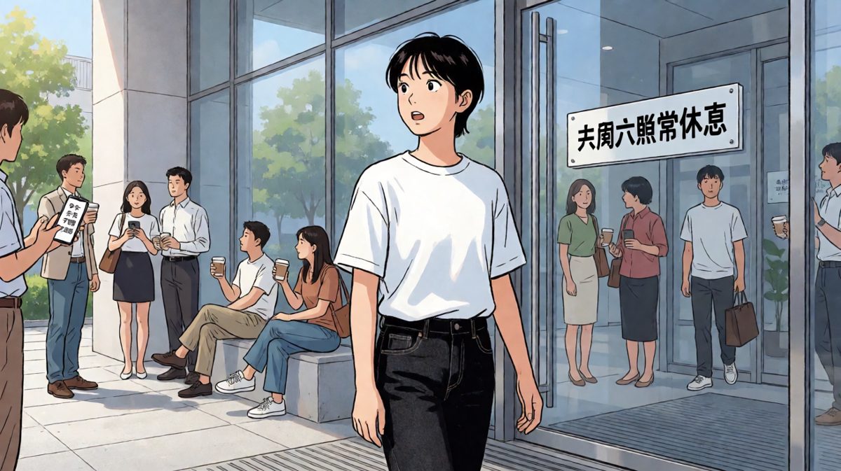 到了才发现——今天是周六