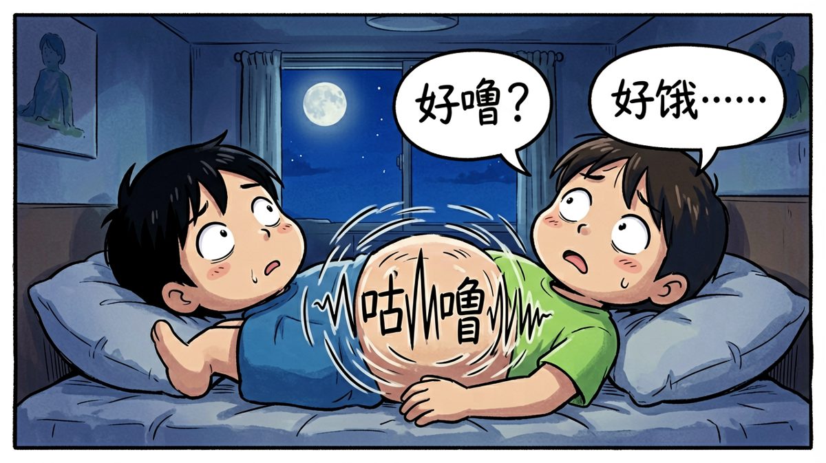 凌晨两点：肚子开始造反了……