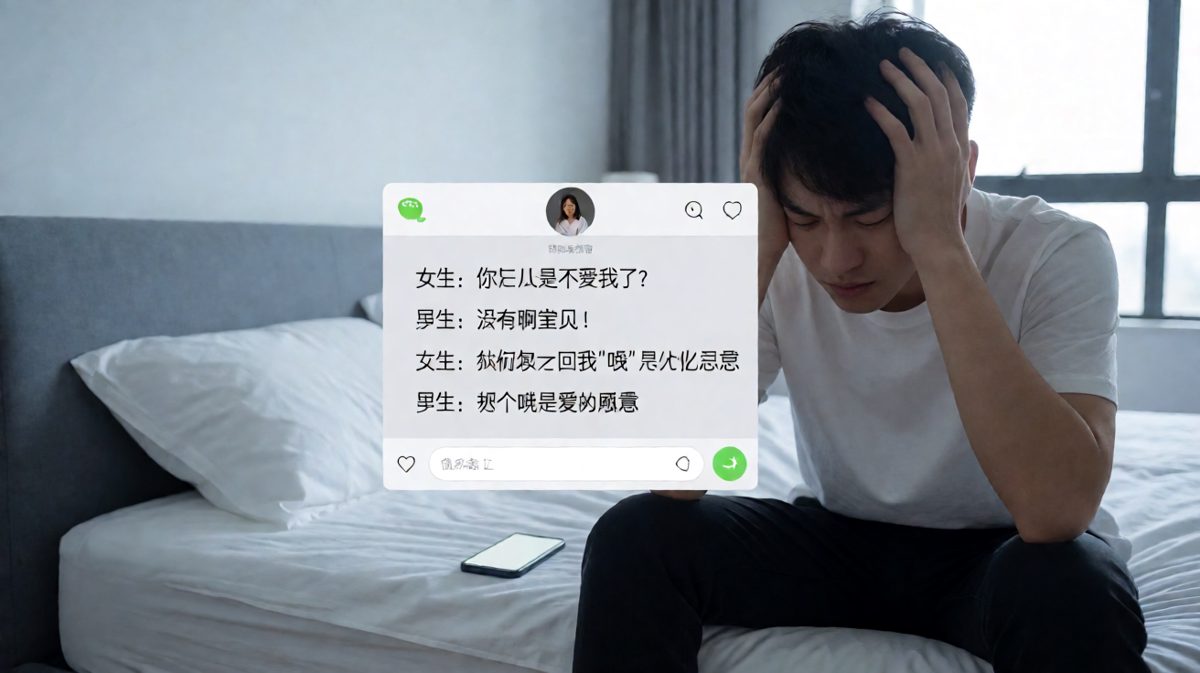 "哦"=爱？男生的求生极限操作