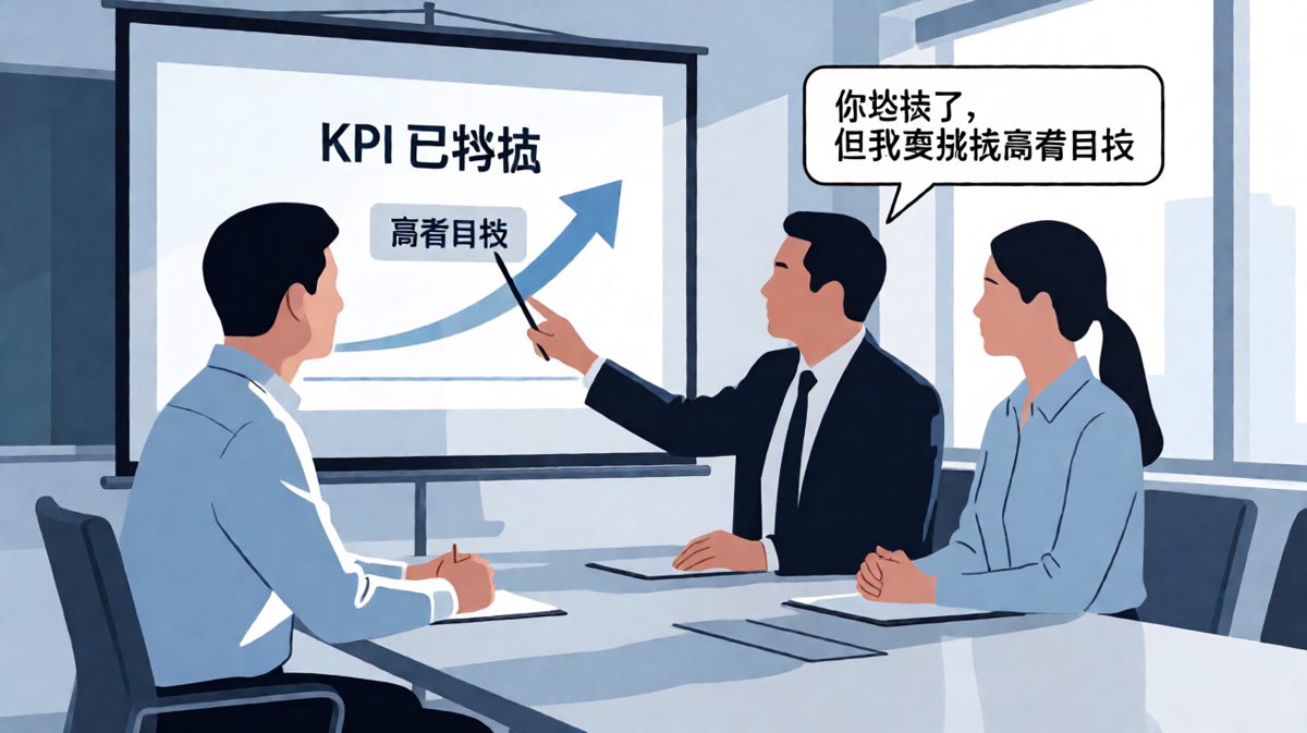 员工意外达标，老板却变本加厉施加新压力。