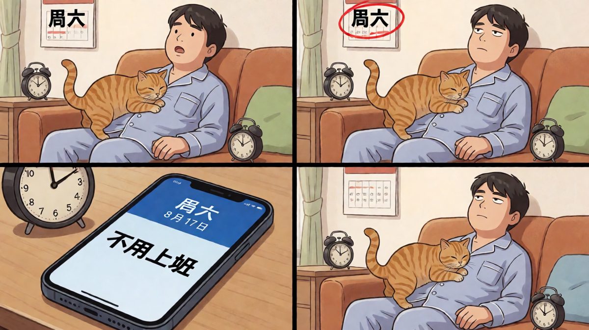 发现今天是周六，灵魂已经出窍
