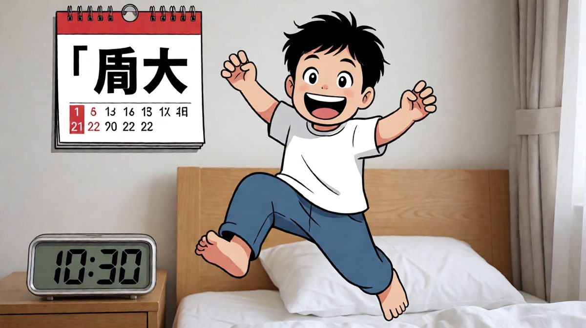 惊醒后发现已经到了十点三十