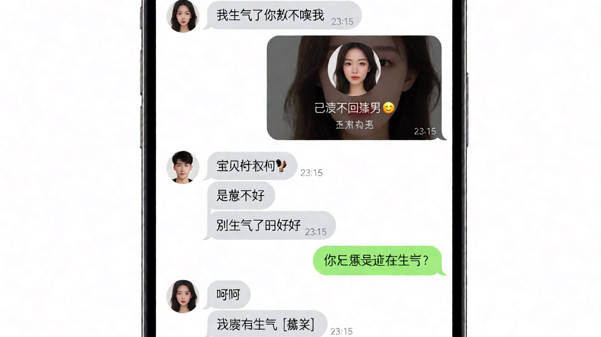 说没生气的时候，就是最生气的时候