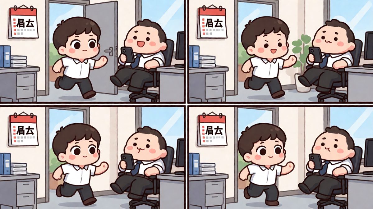 冲到公司才发现——今天原来是周六！