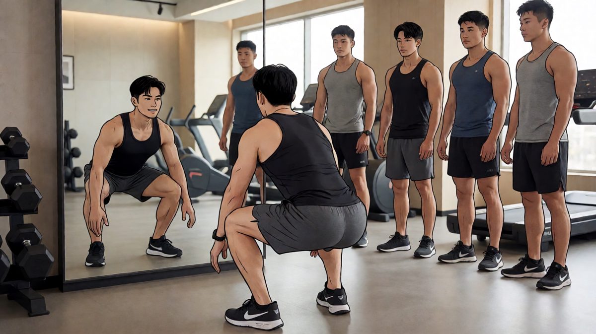 第2格：热身完毕，正式开练！哎哎哎哎——