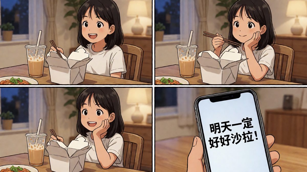 第二天：真香，沙拉什么的明天再说吧！