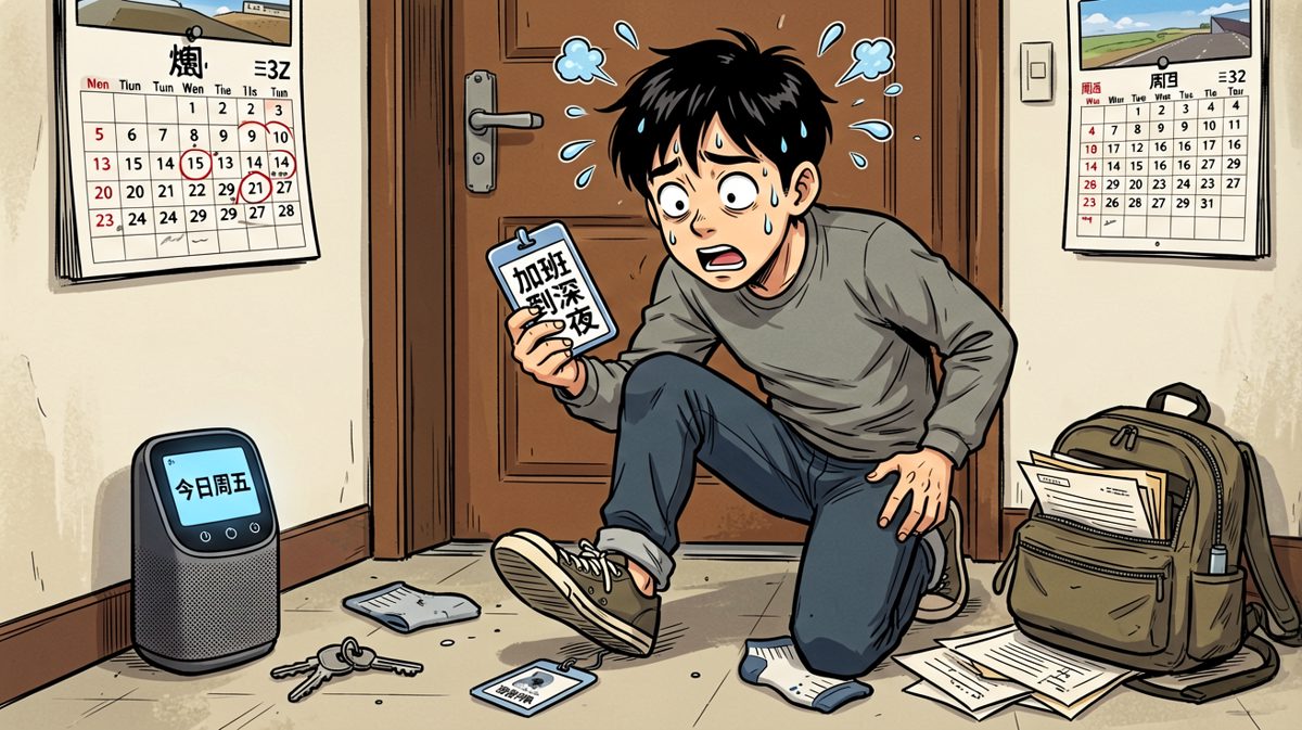 发现看错日历，晴天霹雳！