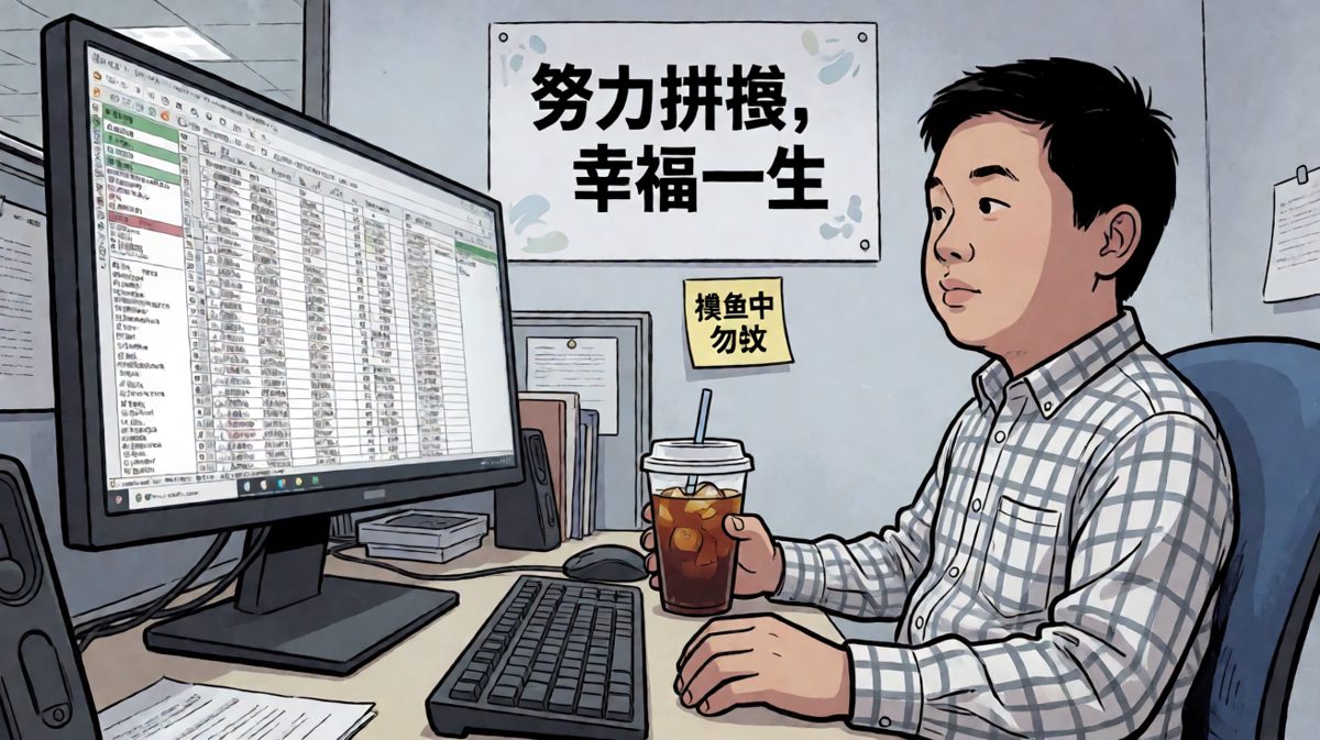 周一早上的我，魂还在床上，肉体已在工位。
