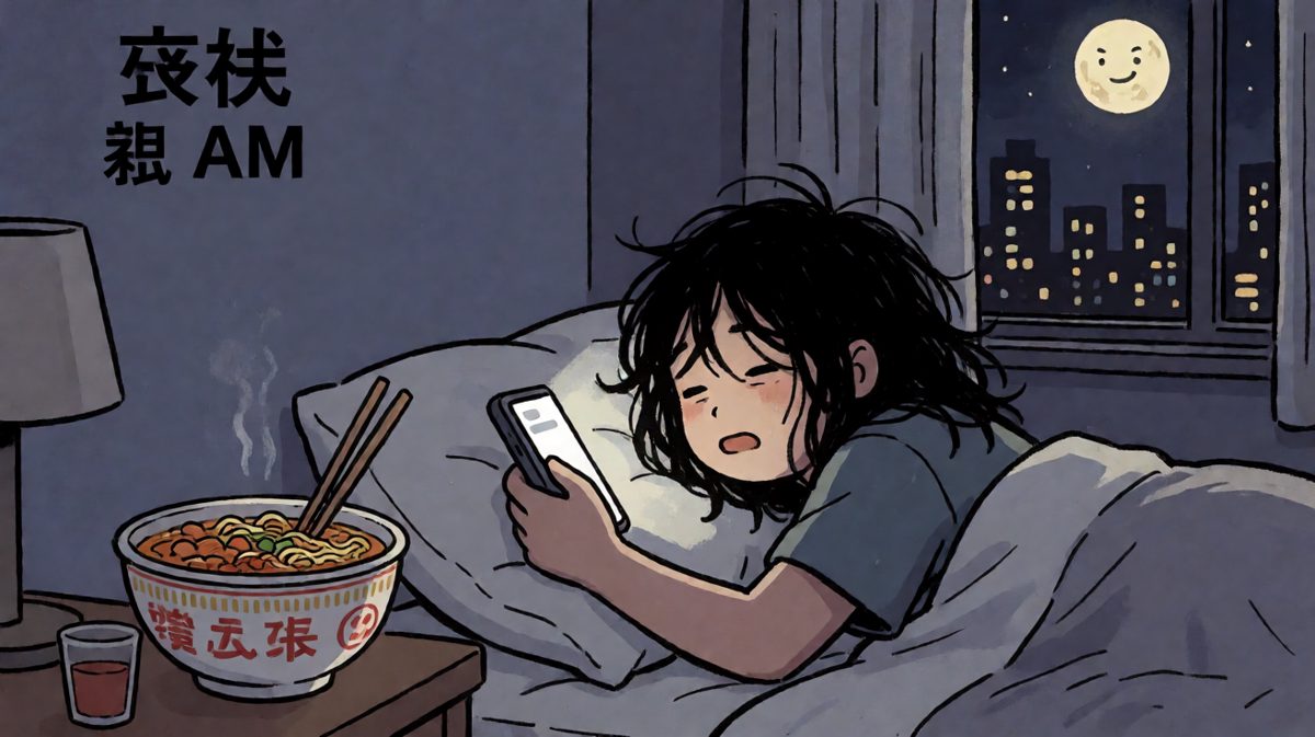 睡不着不是失眠，是在和熬夜抢时间。