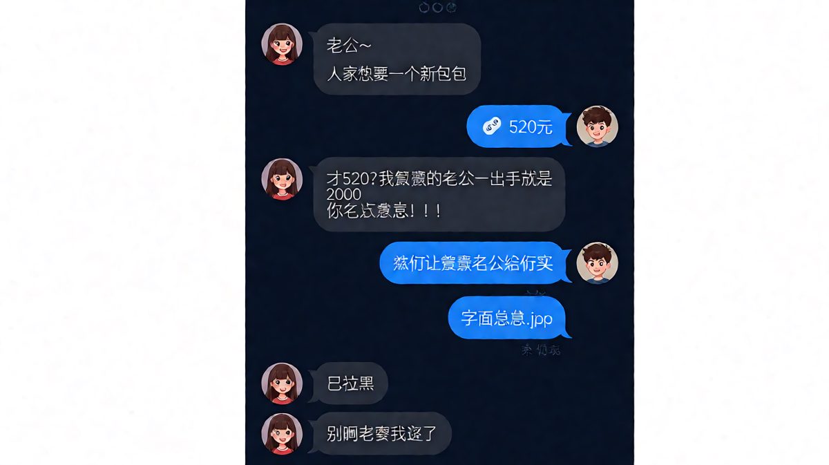 直男式求生：你说什么就是什么。