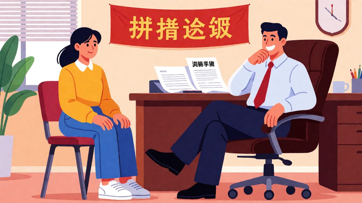 员工：想申请加薪。老板：你的野心我欣赏，能力我认可，但工资嘛……你值得更多成长。