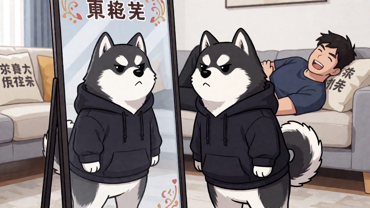 你是谁？为什么跟我长得一样还学我？！