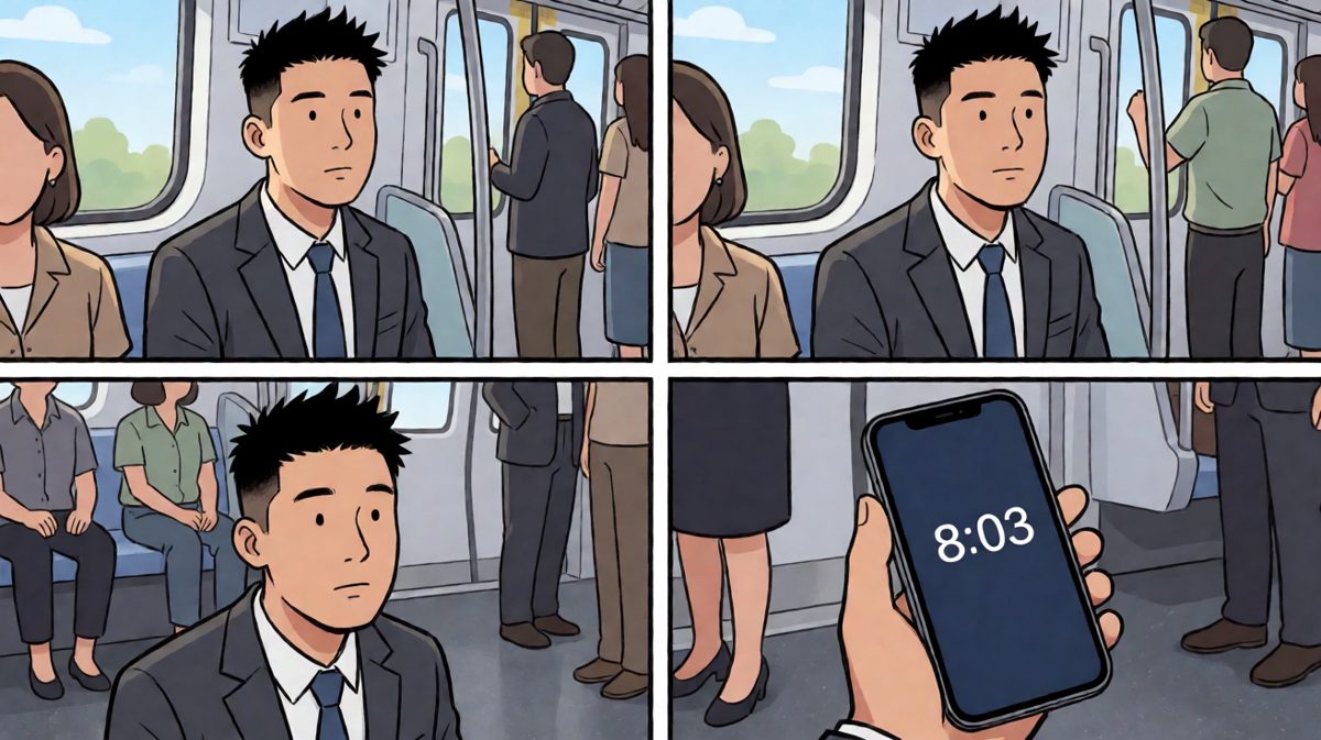 最终形态：8:03，我的人生也挤变了形