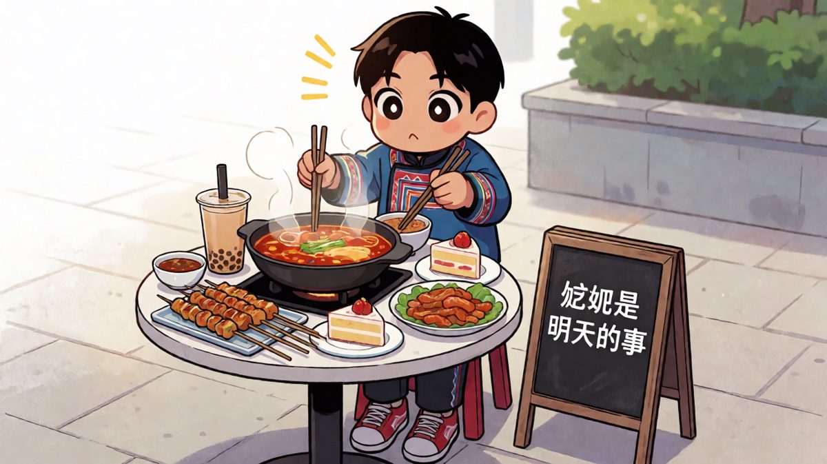 吃货的终极哲学：吃饱了才有力气减肥