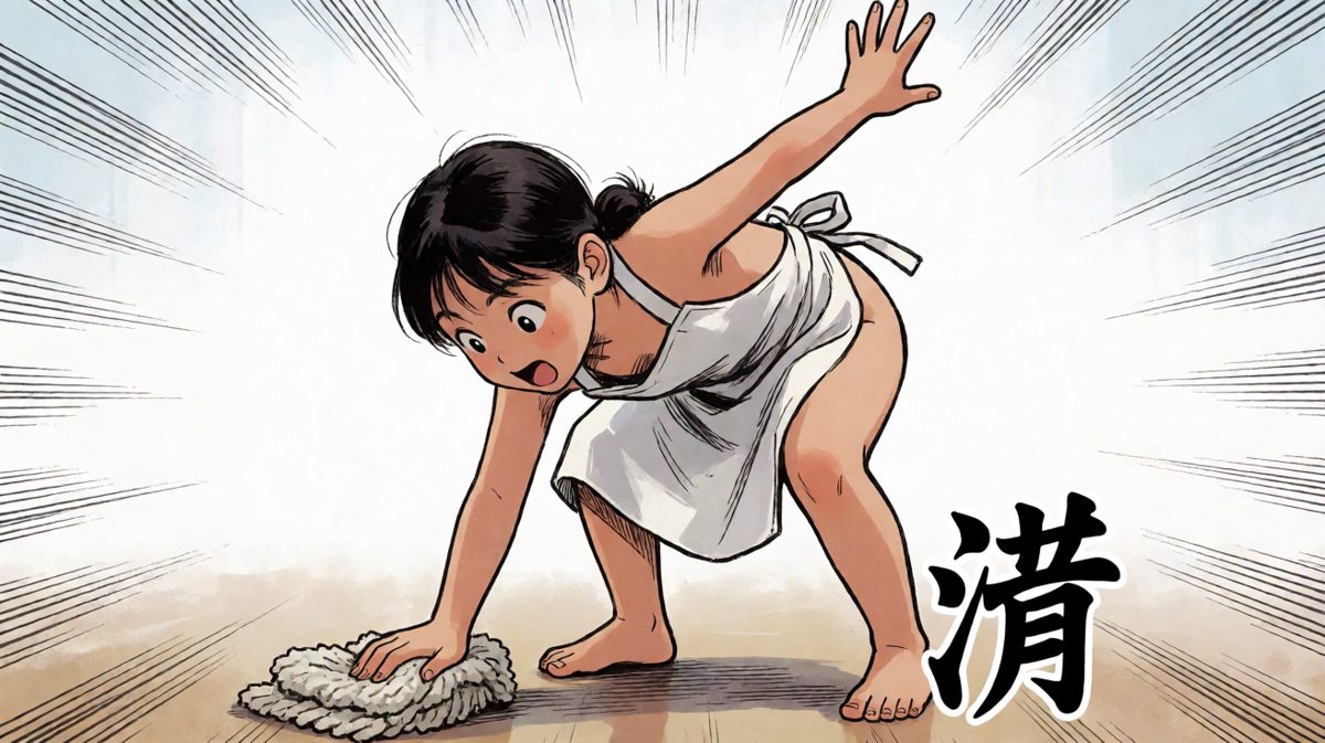 越擦越糟，一个滑铲把自己送上了天花板。