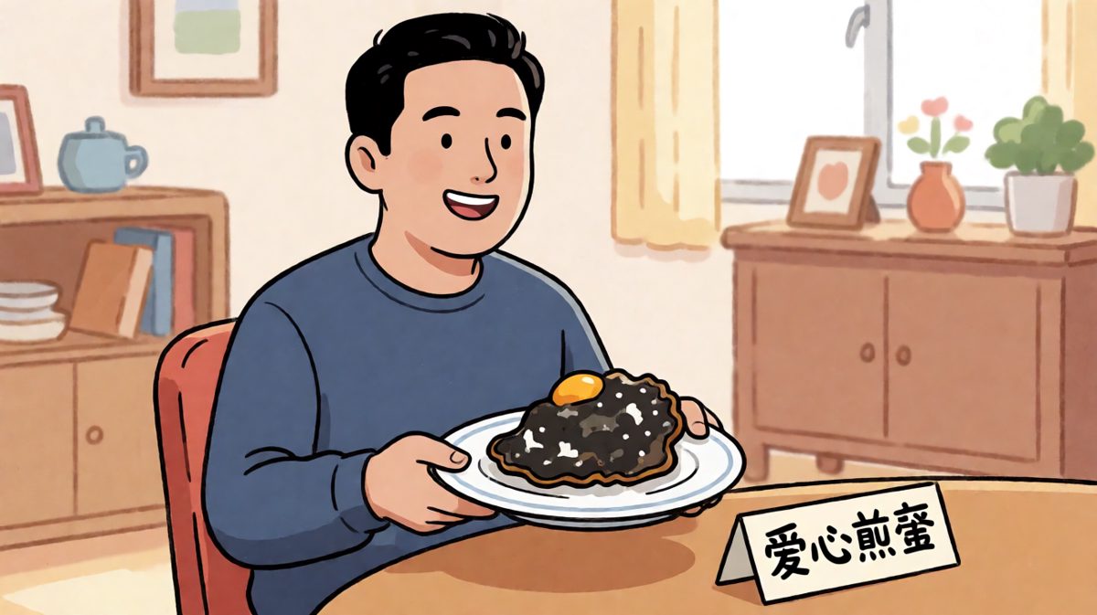 虽然卖相差，但自信不能丢。