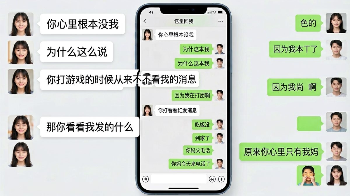 争吵到最后发现彼此都在操心对方家人