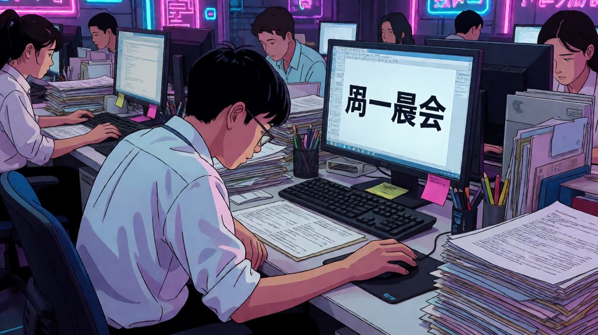 周一早上的我，已经在工位上圆寂了