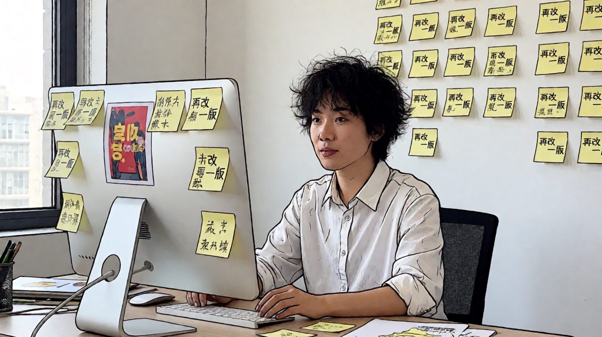 第一版和终版之间，隔着一万个'稍微改改'