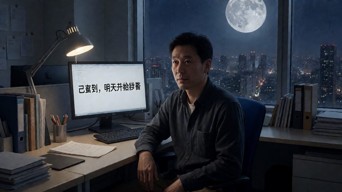 领导：这个项目不急，你看着办。翻译：今晚别睡了