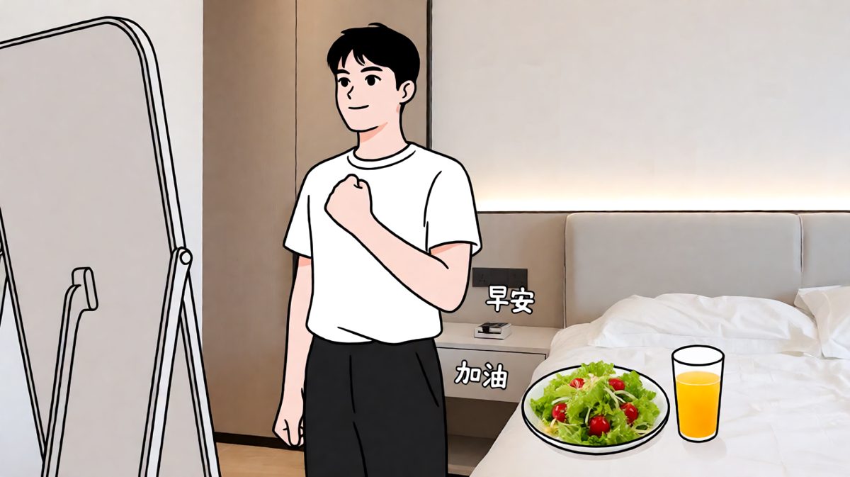 第一天立下减肥flag，信心满满