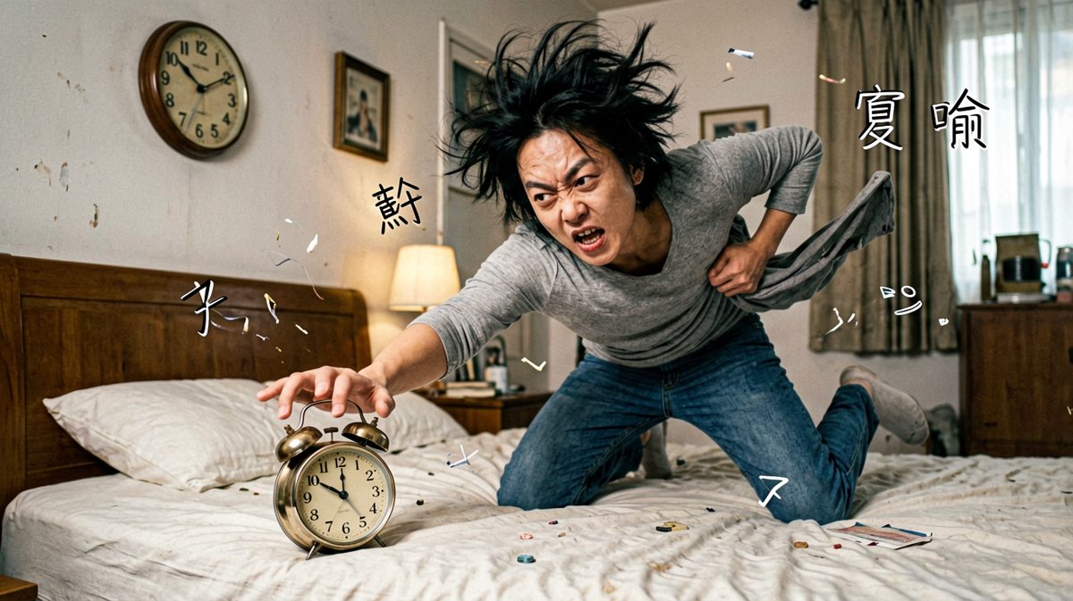一看时间，瞬间清醒！