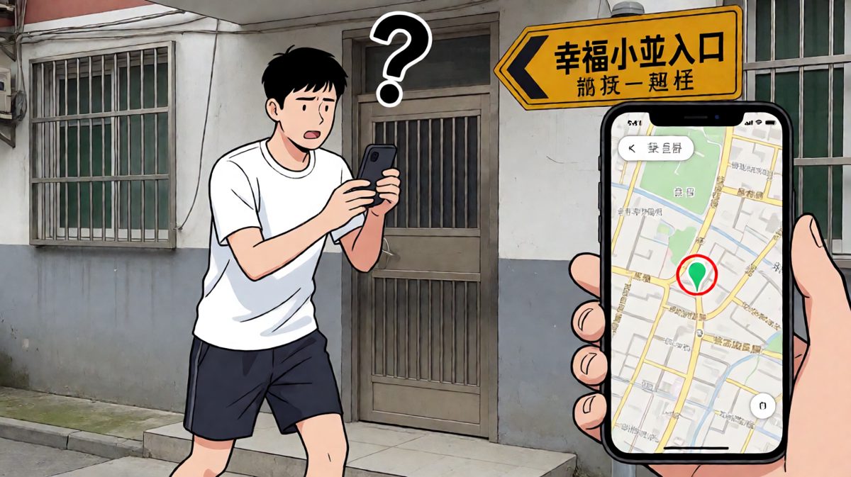 跑了一半发现……方向搞反了，回到了起点