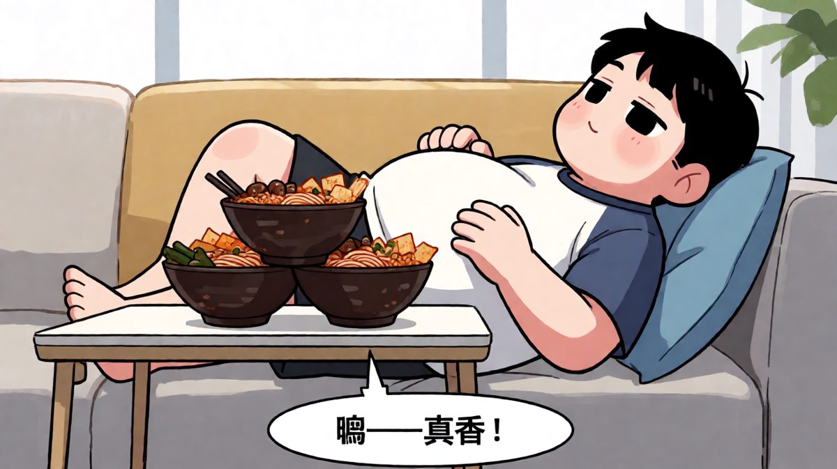 最后，碗比脸还干净
