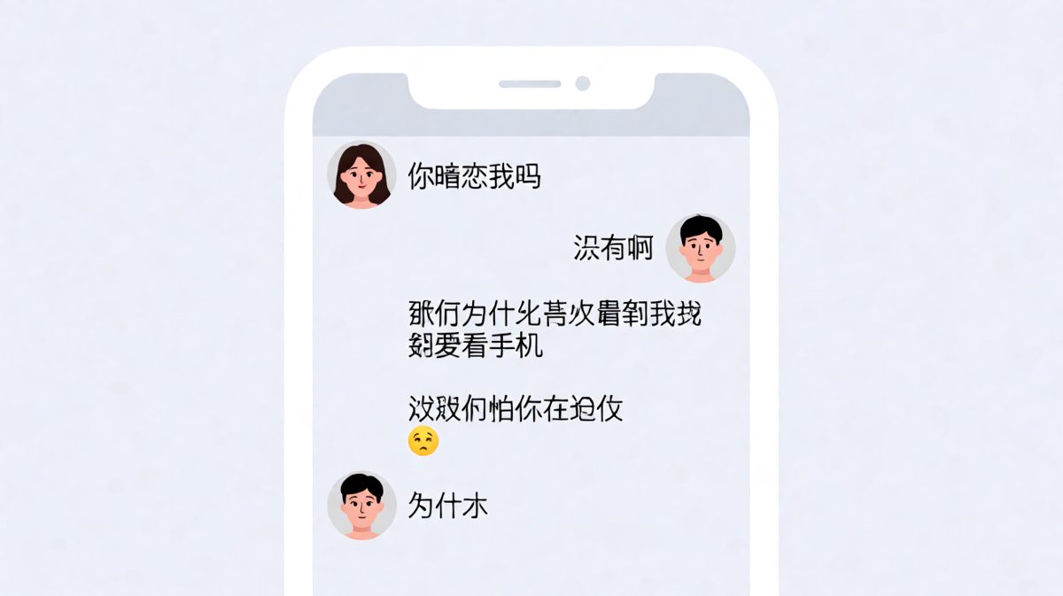 直男回答完才发现自己掉进了更大的坑。