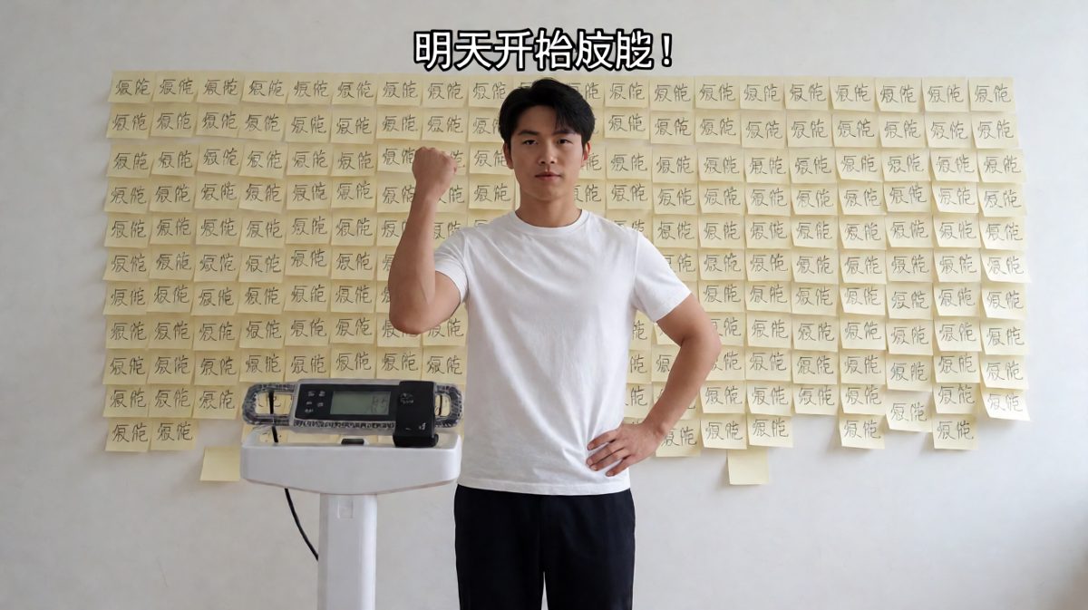 明天一定！明日复明日~