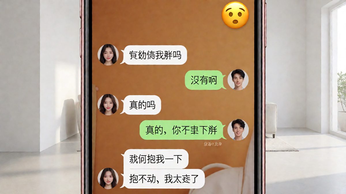 你觉得我胖吗——结果抱不动