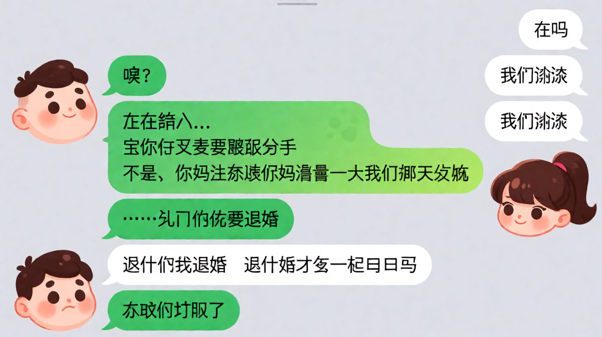 “我们谈谈”引发的一场误会：