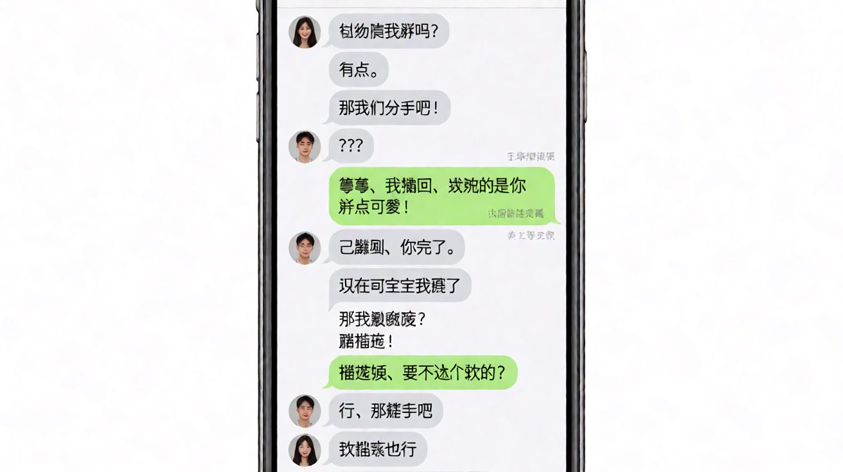 "我觉得你胖"一句话引发的分手危机