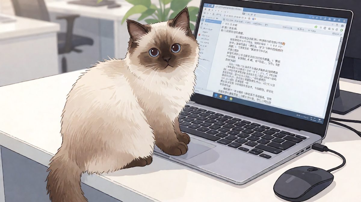 猫：铲屎的，这篇报告我帮你按了回车，不用谢