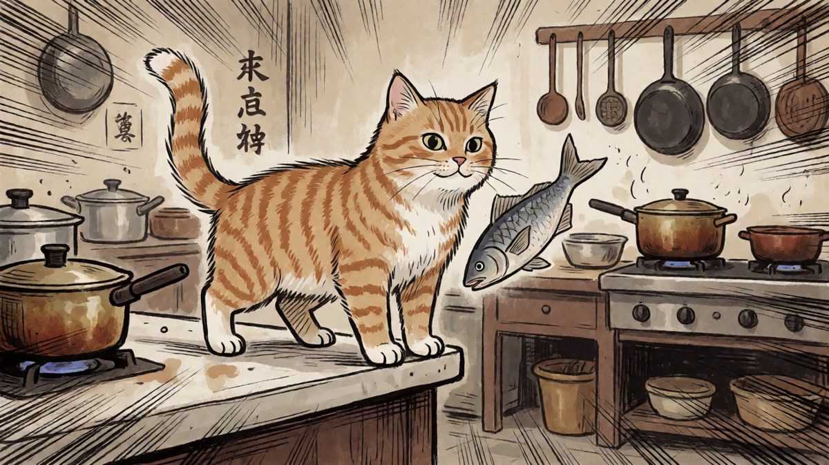 猫：计划通——等等我好像下不去了