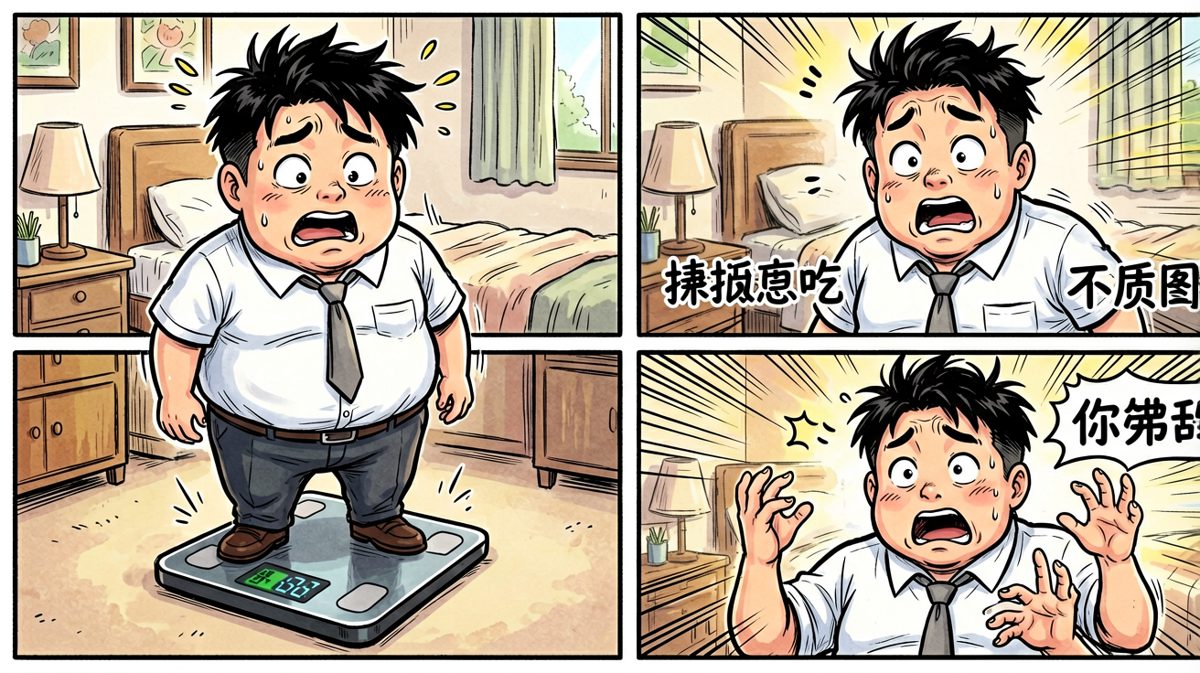 照完体重秤，我崩溃了