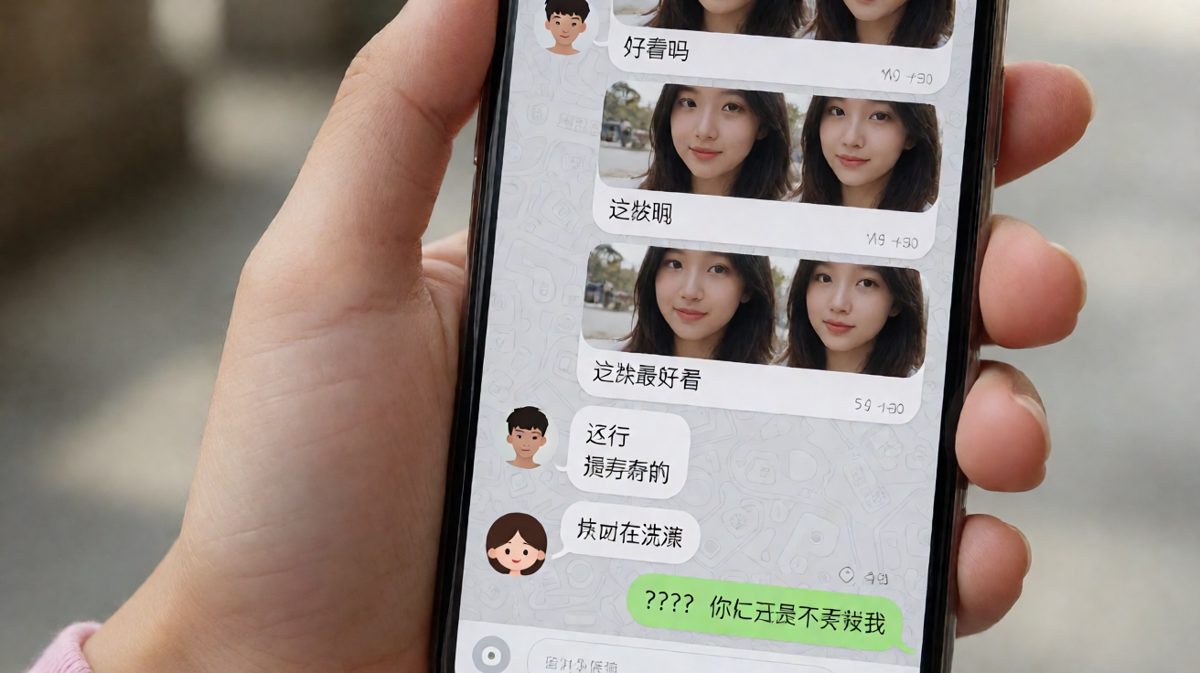 三张自拍换不来一句真心赞美，男生洗澡成了终极借口。