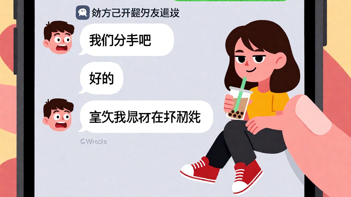 分手玩笑翻车现场，从立Flag到立Flag拉黑