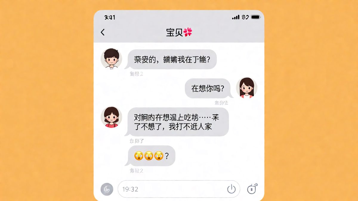 「在想你」→「在想晚上吃啥」的神转折