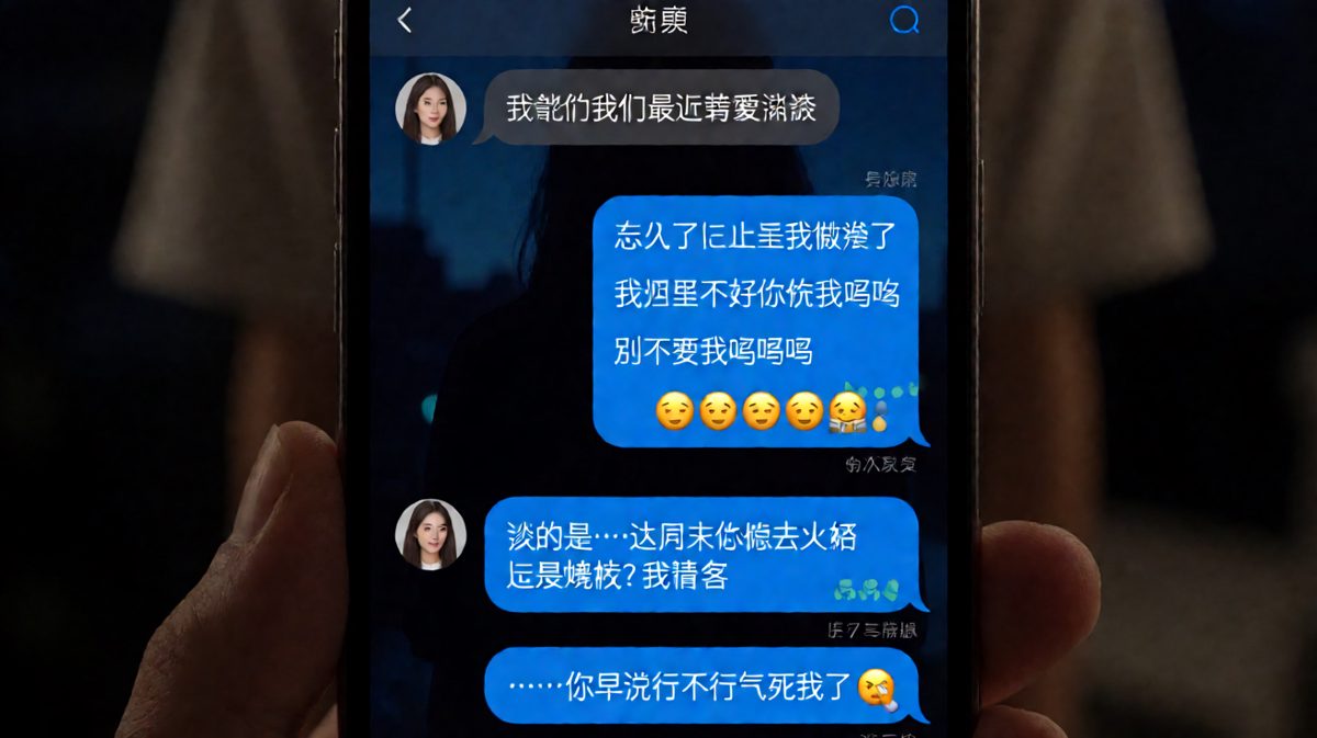 「我们需要谈谈」把女生吓出眼泪结果只是为了吃饭
