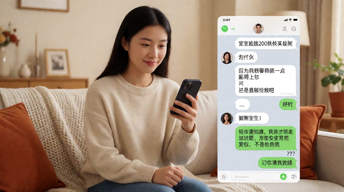 男生要钱买皮肤，女生用测试题反向收割，结局让他请吃饭