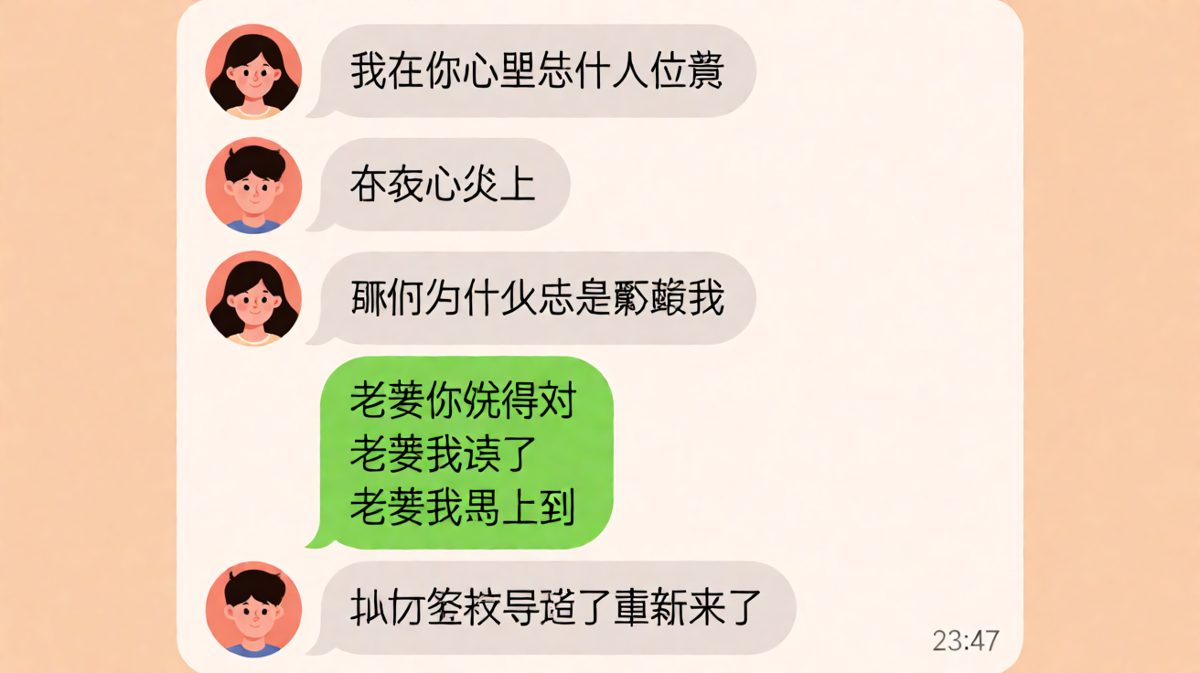 「在我心尖上」之后他连滚带爬赶来，理由是导航导错了
