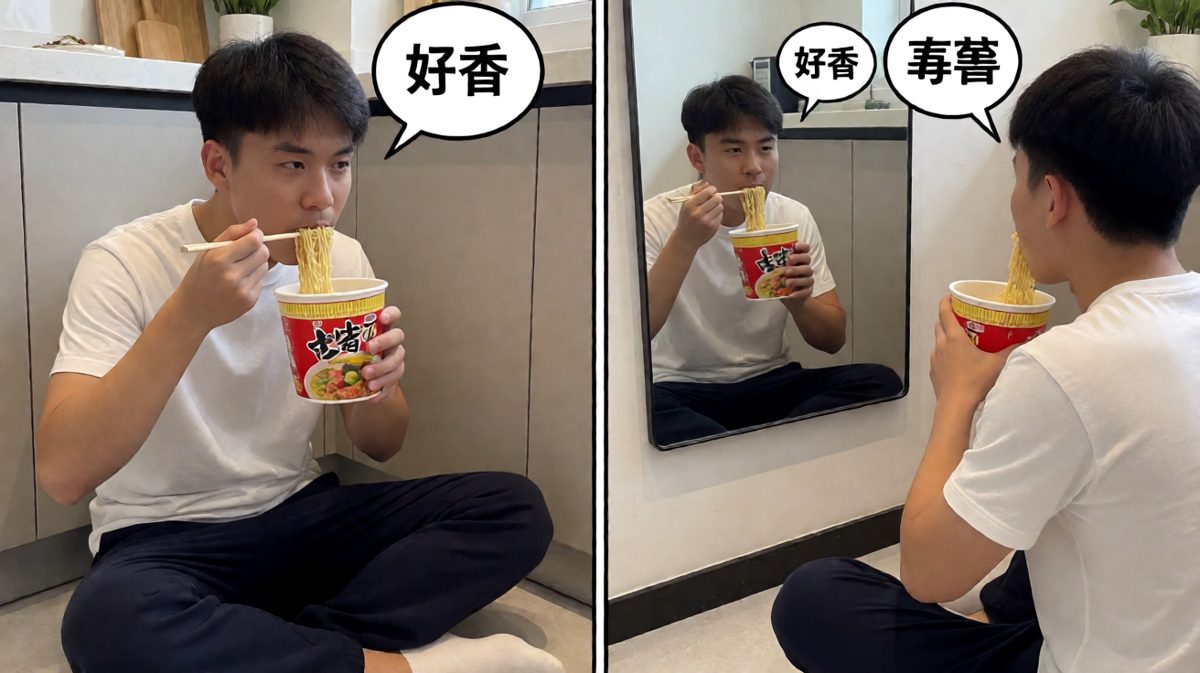 结局：连镜子都在减肥？