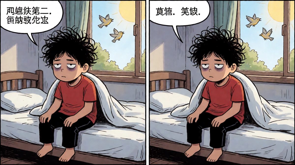 肉体被迫开机，灵魂还在休眠